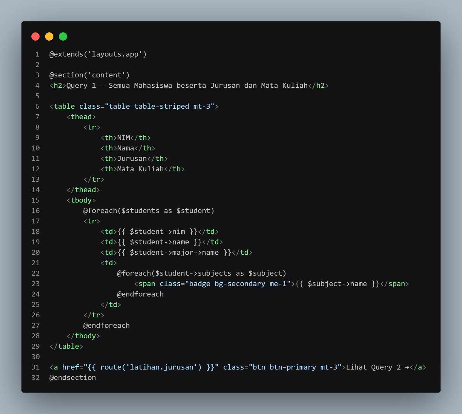 SS VS Code latihan/semua_mahasiswa.blade.php